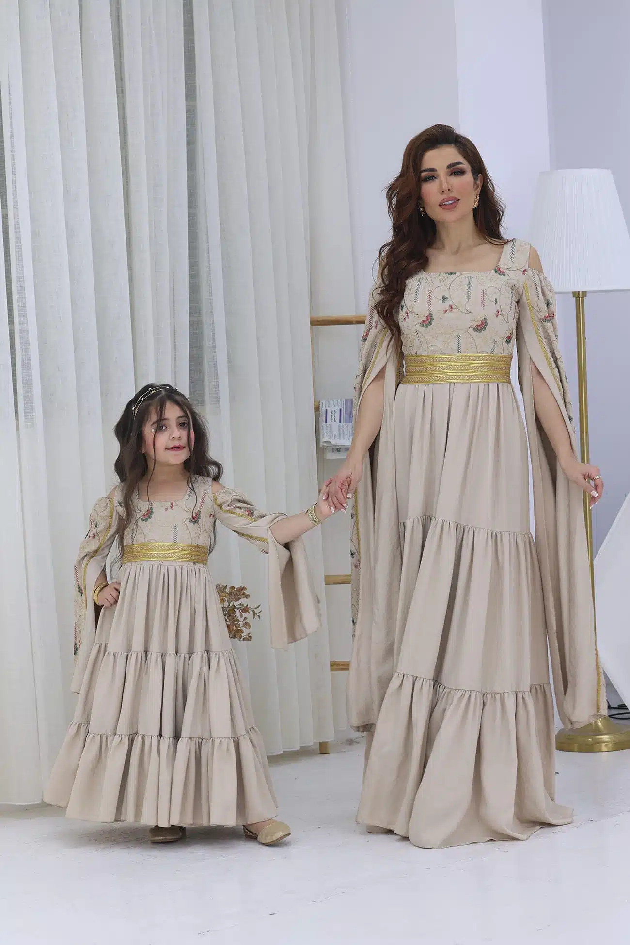 جلابية رمضانية بكسرات انيقة