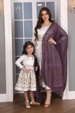 جلابيه رمضانيه بشال جانبي