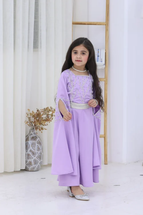 جلابية العيد بناتي ناعمة أنيقة