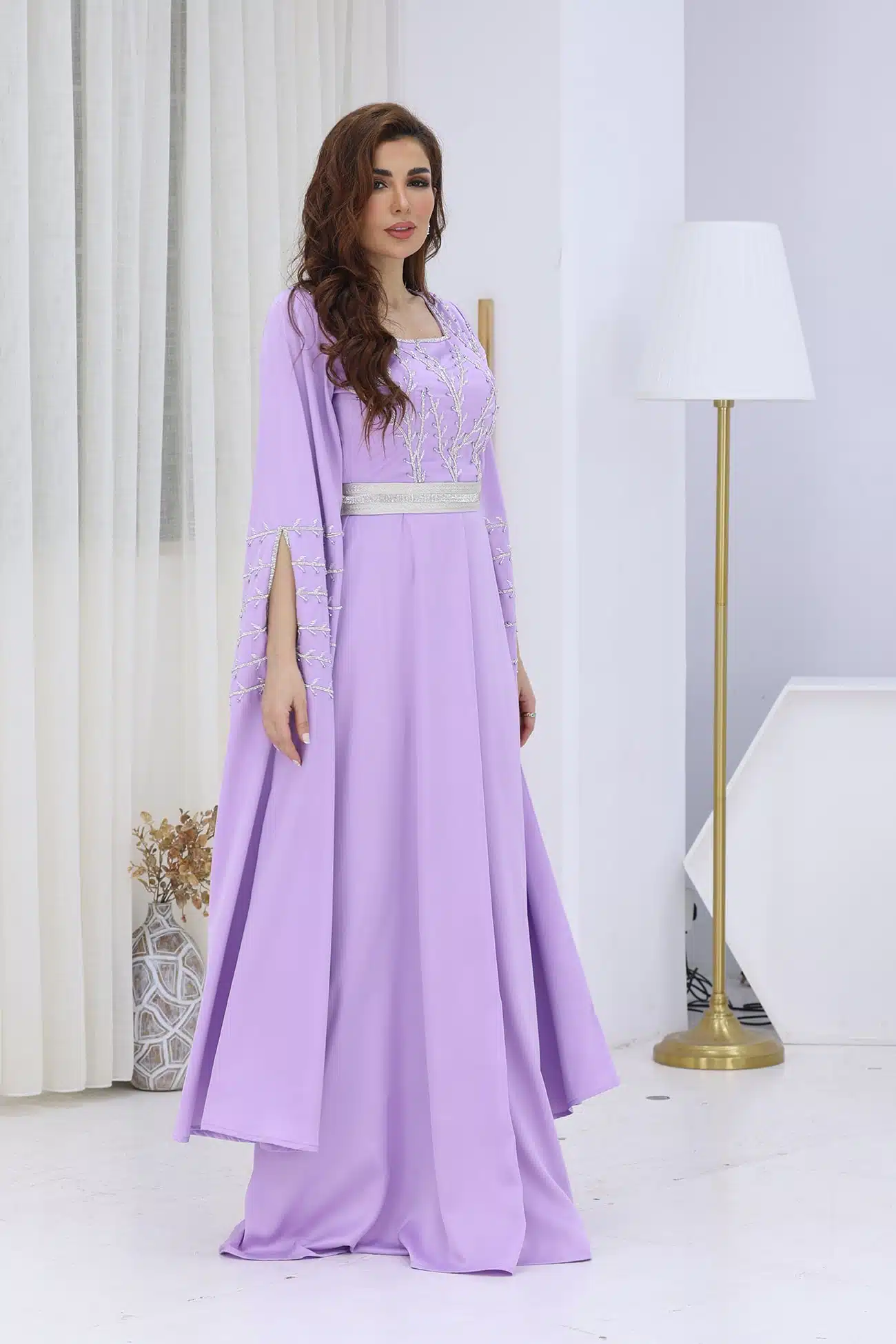 جلابية العيد نسائي ناعمة أنيقة