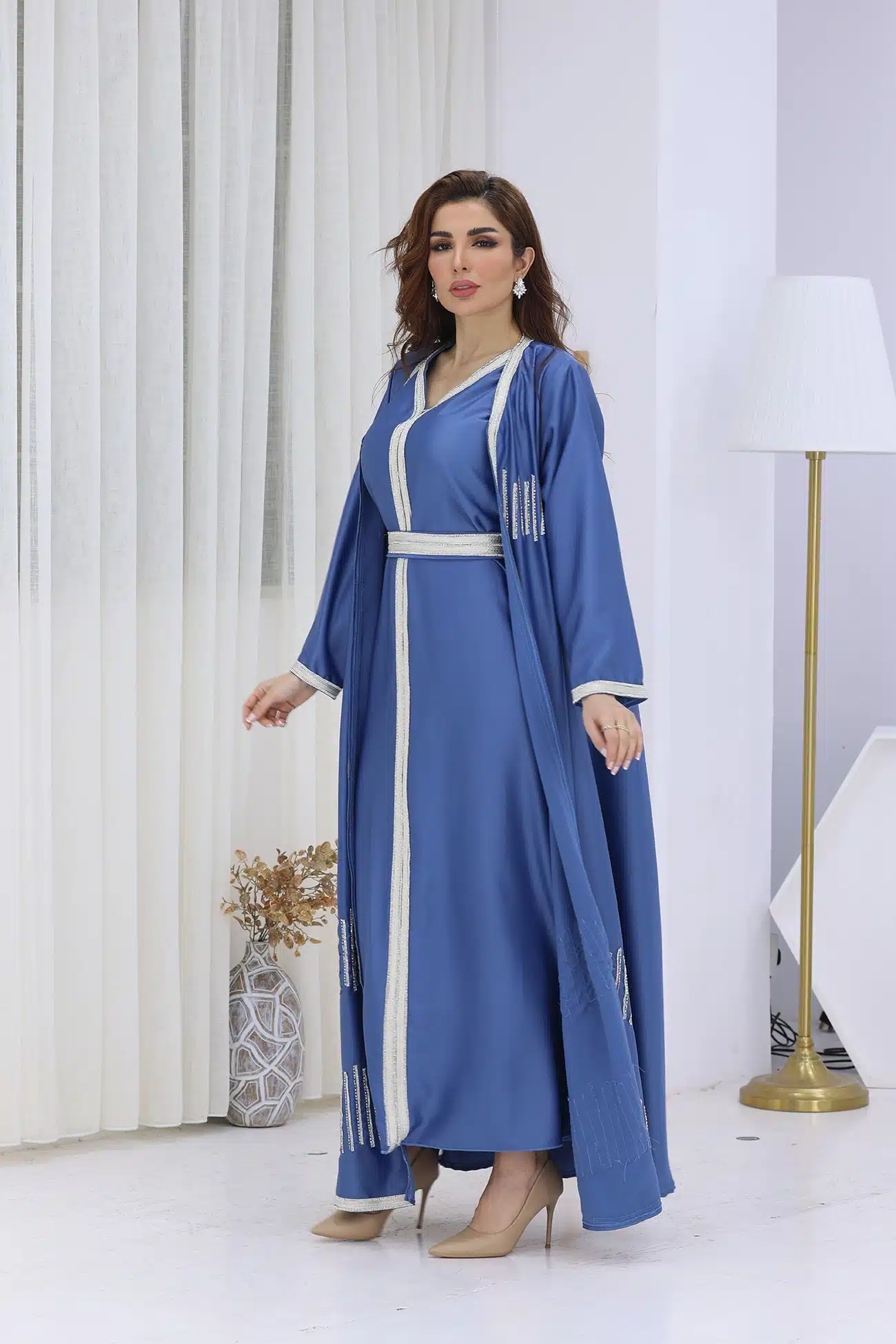 جلابية نسائي مغربية قطعتين جلابية نسائي مغربية قطعتين