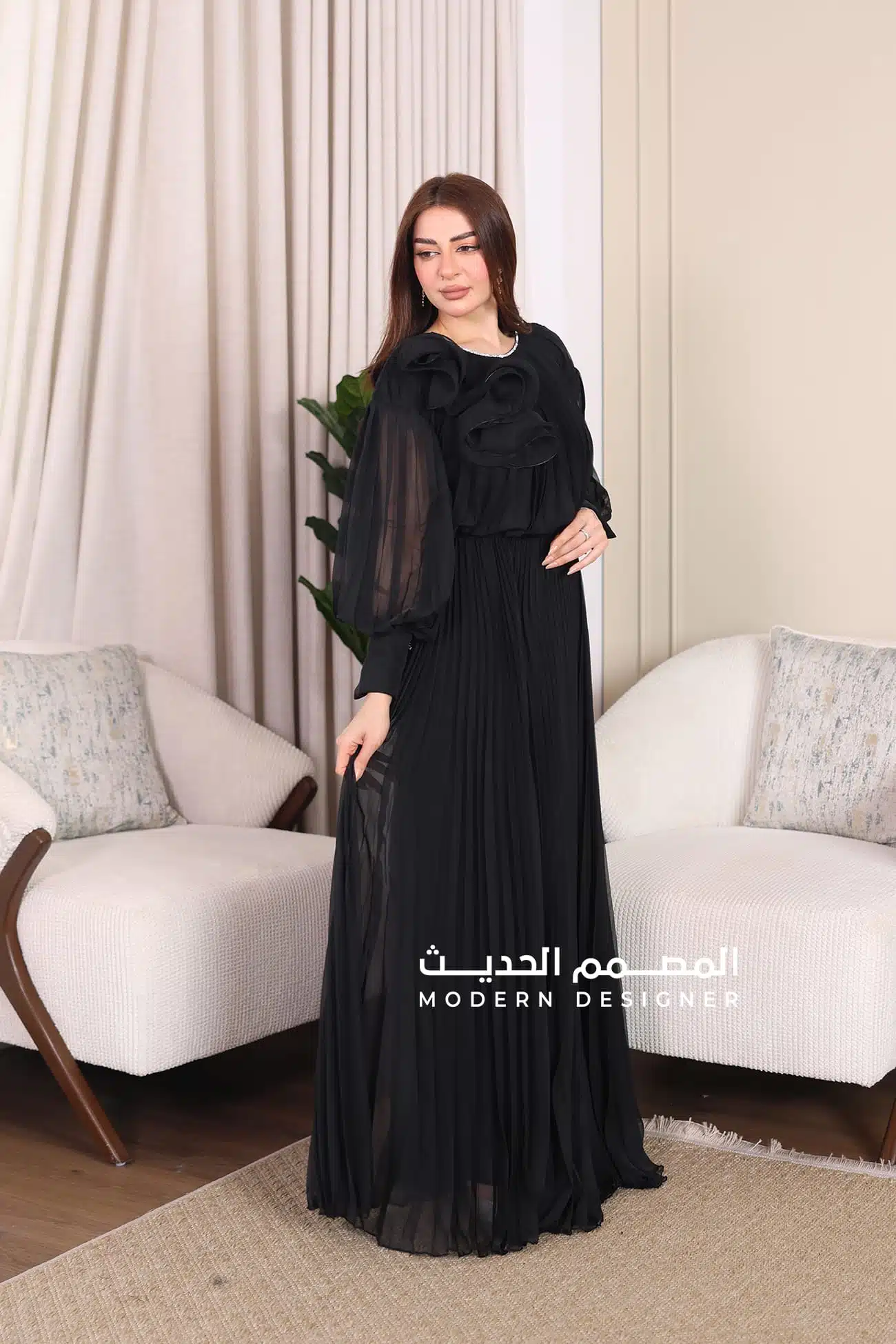 فستان ناعم بتصميم فاخر