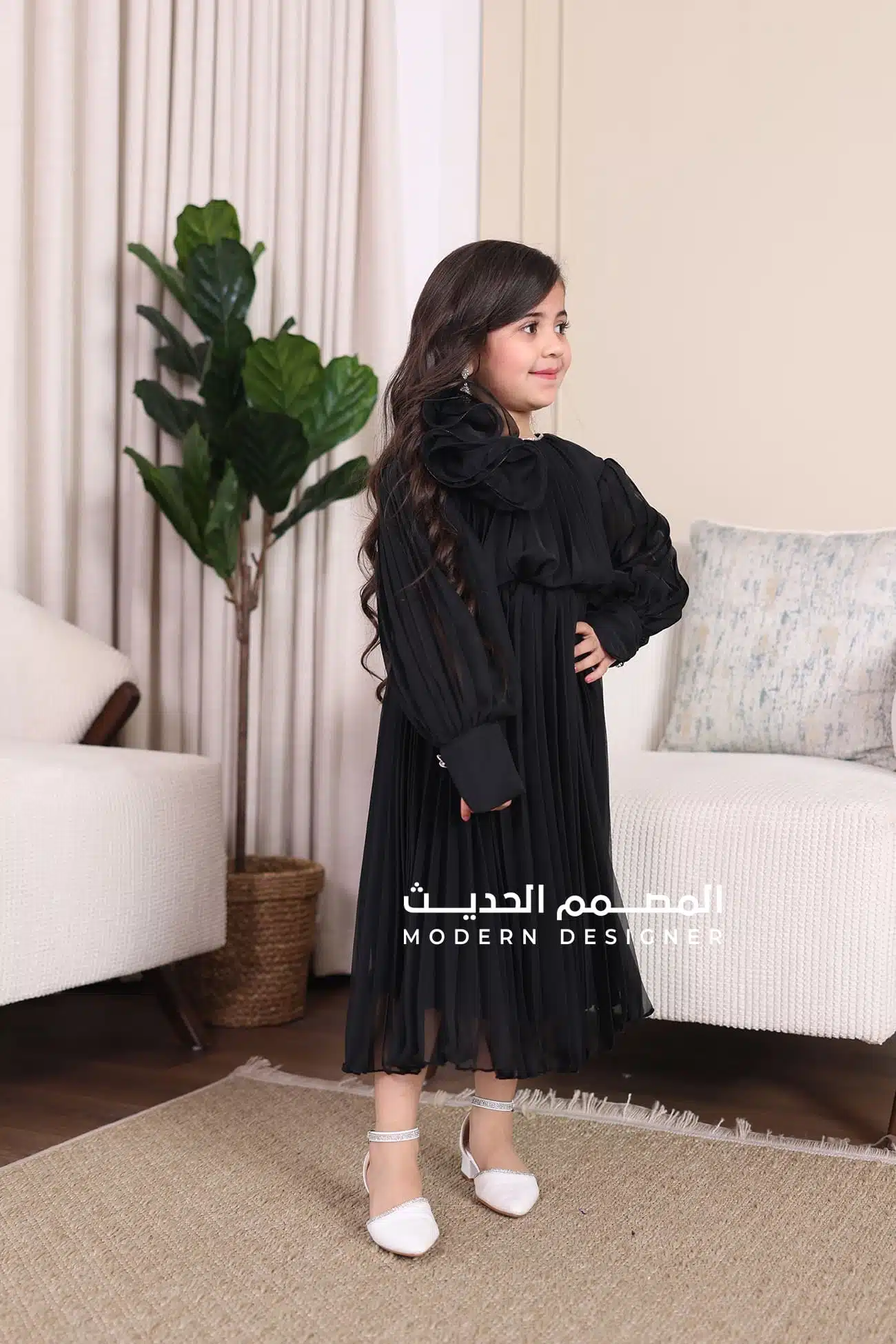 فستان بناتي ناعم بتصميم فاخر فستان بناتي ناعم بتصميم فاخر