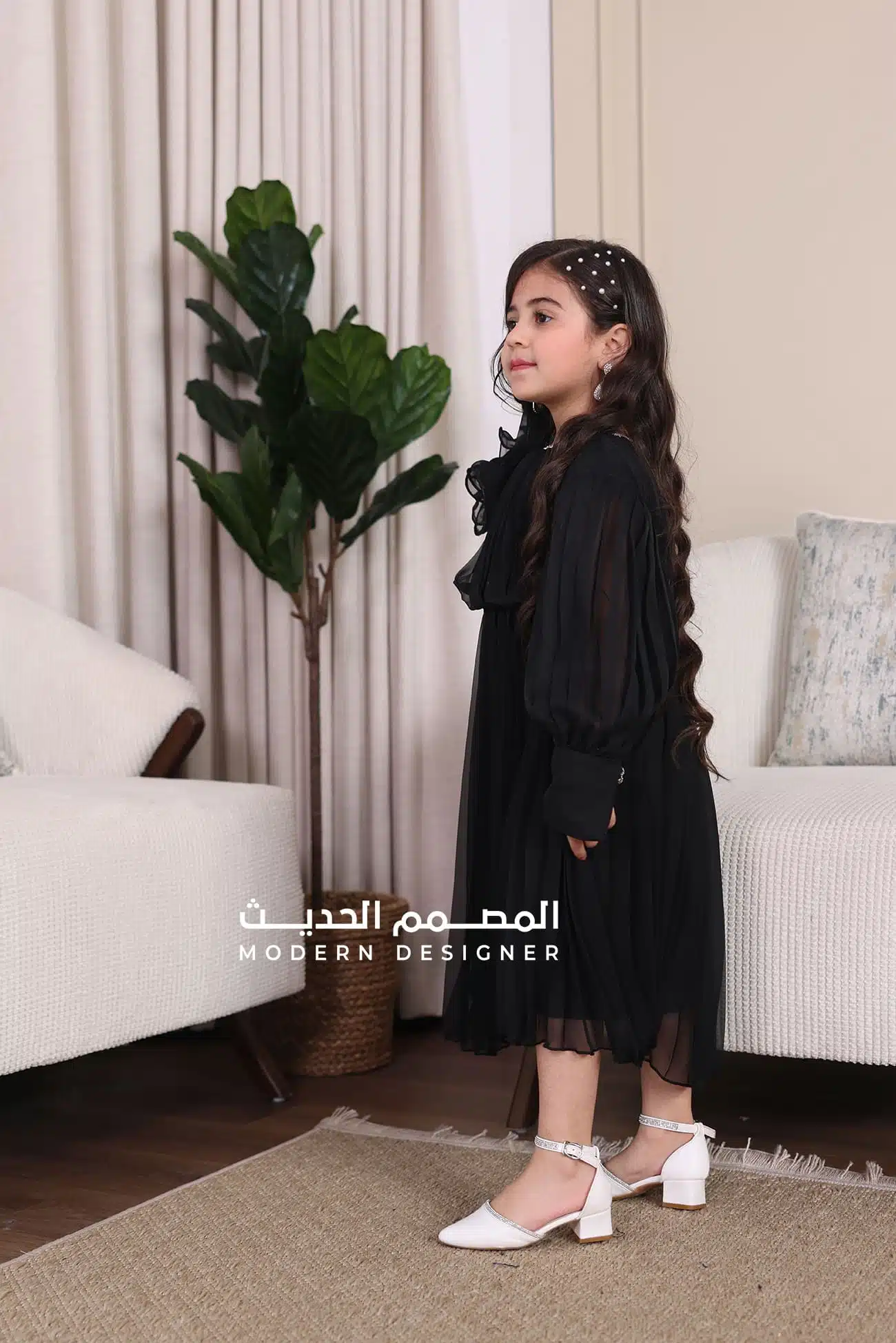 فستان بناتي ناعم بتصميم فاخر فستان بناتي ناعم بتصميم فاخر