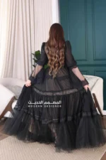 فستان شيفون بطبقات فخمه