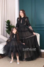 فستان شيفون بطبقات فخمه