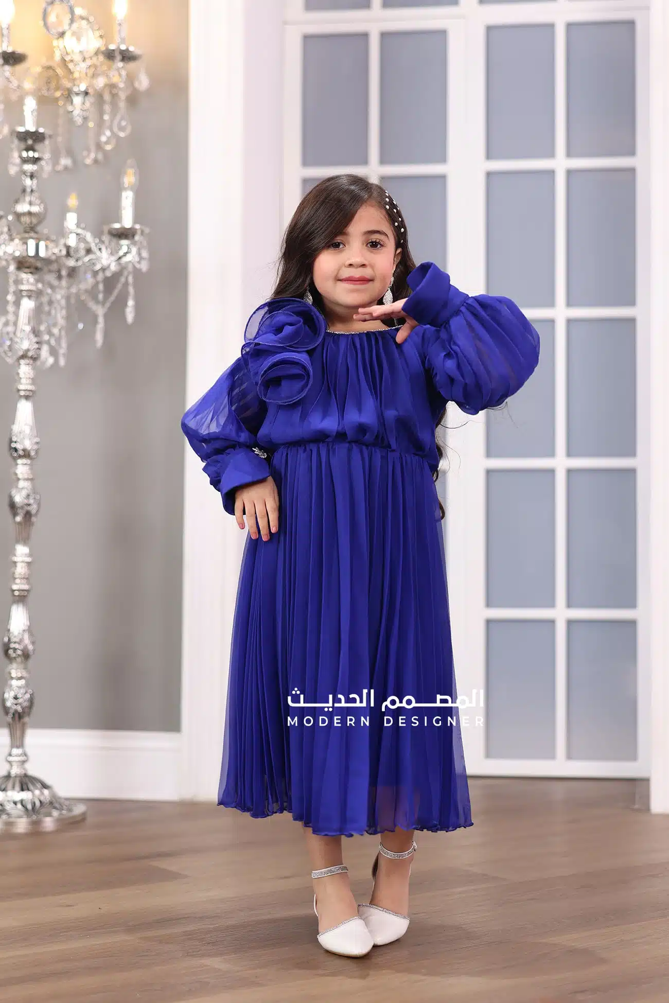 فستان بناتي ناعم بتصميم فاخر فستان بناتي ناعم بتصميم فاخر