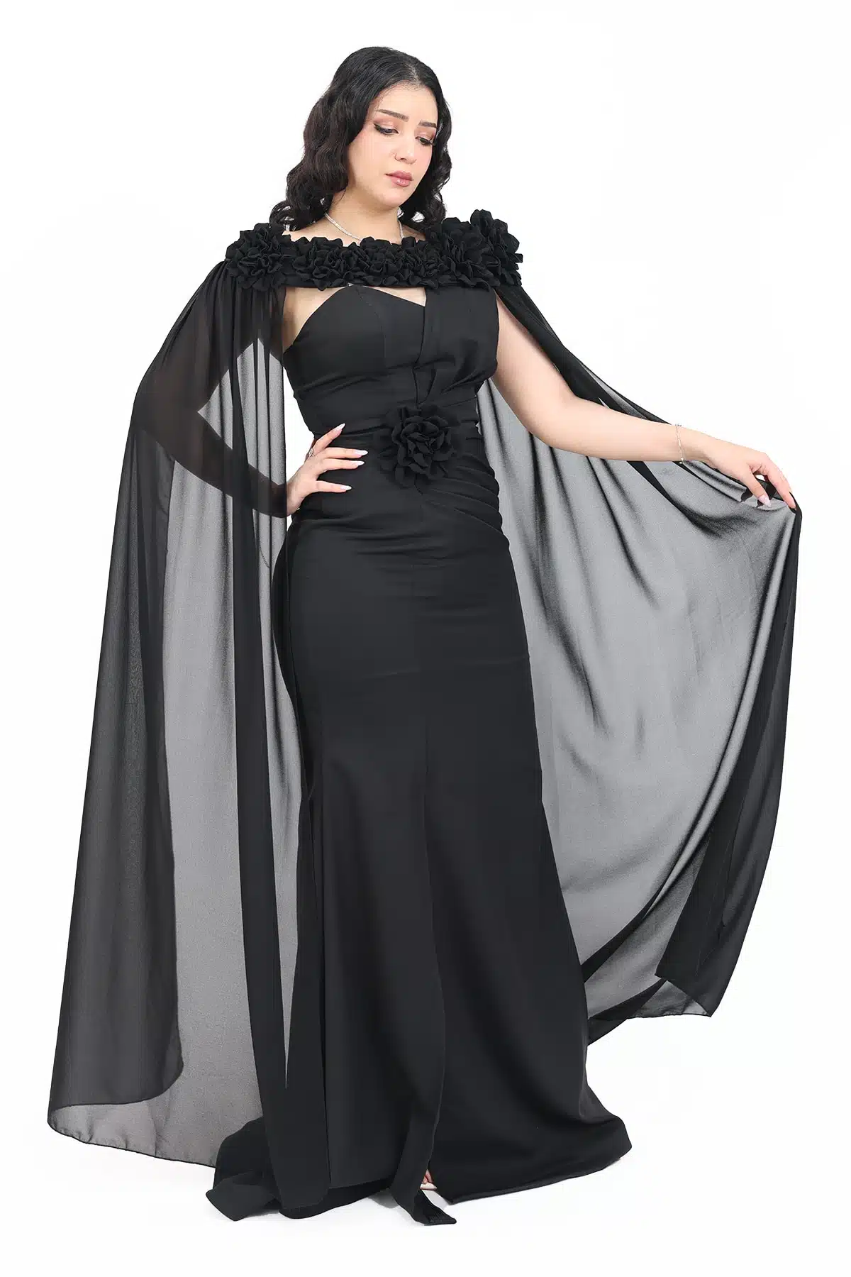 فستان ناعم بورد انيق