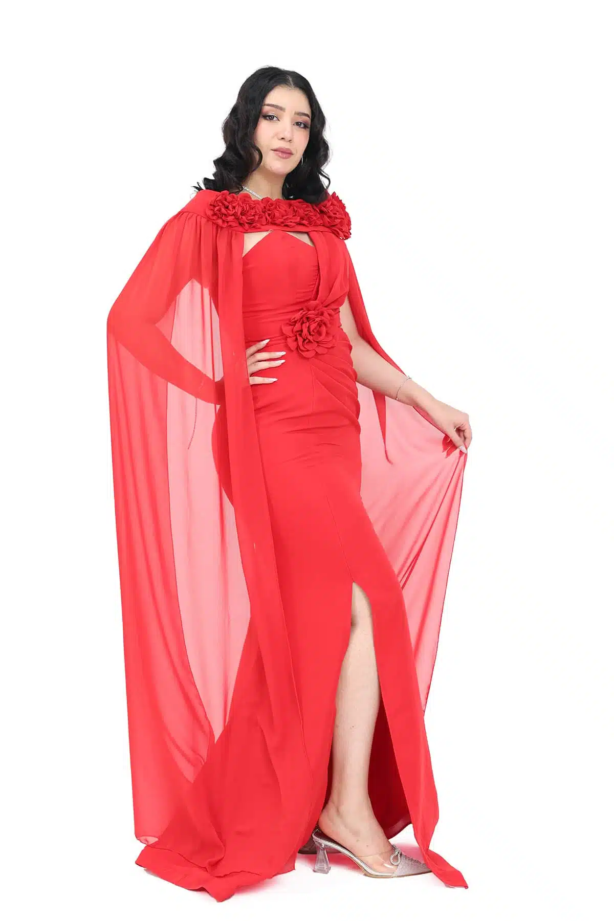 فستان ناعم بورد انيق