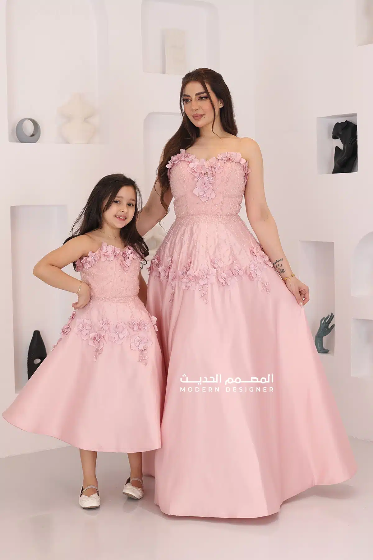 فستان سهرة اوف شولدر بورد فخمة