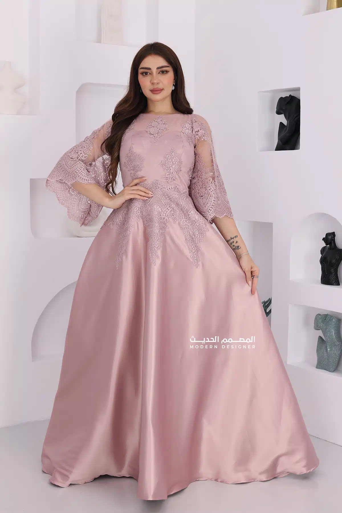 فستان سهره فخم مميز فستان سهره فخم مميز