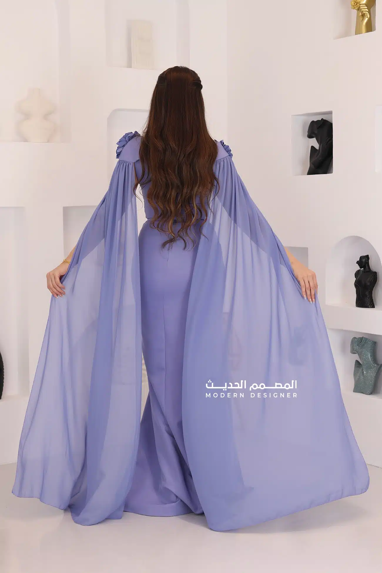 فستان ناعم بورد انيق