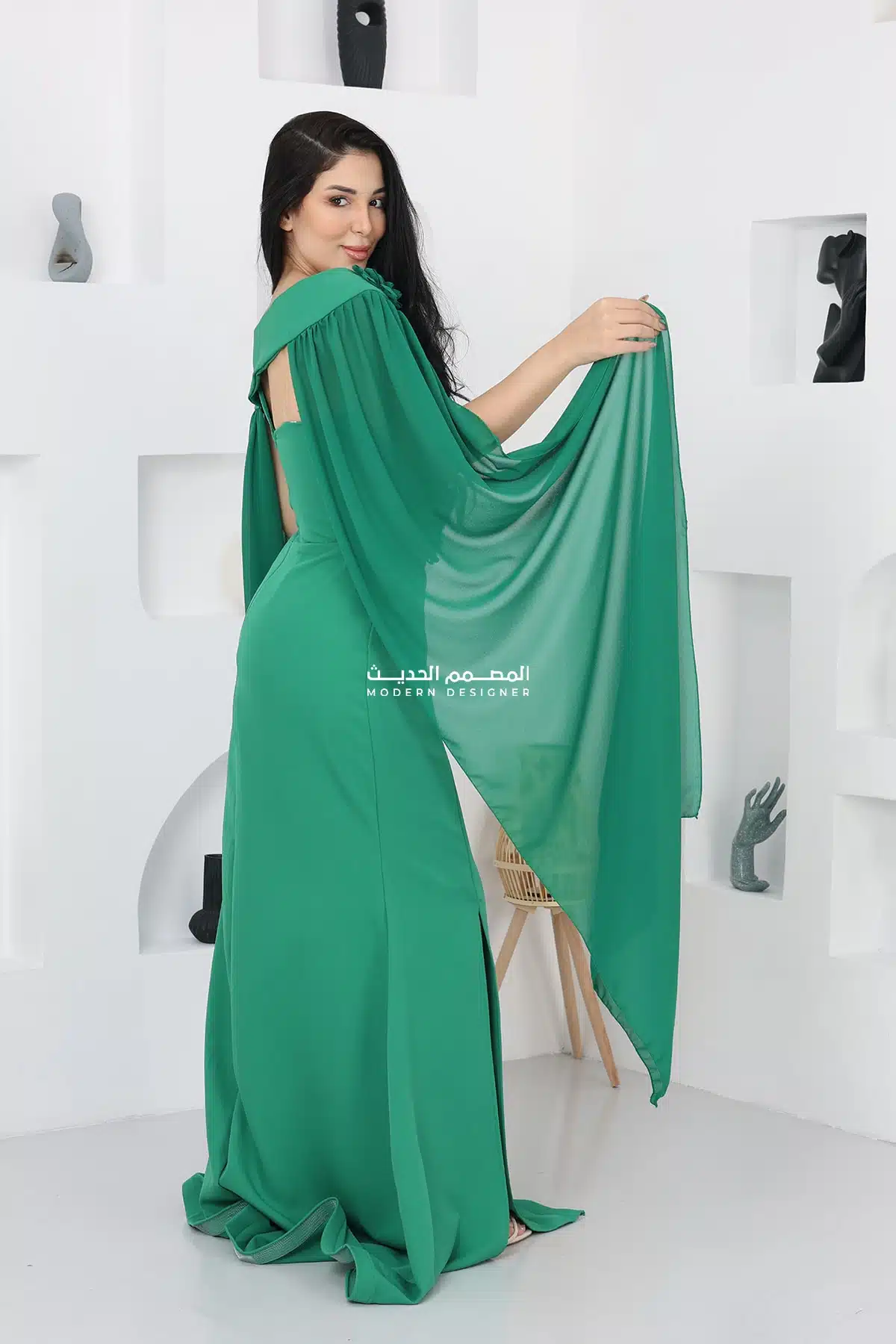 فستان ناعم بورد انيق