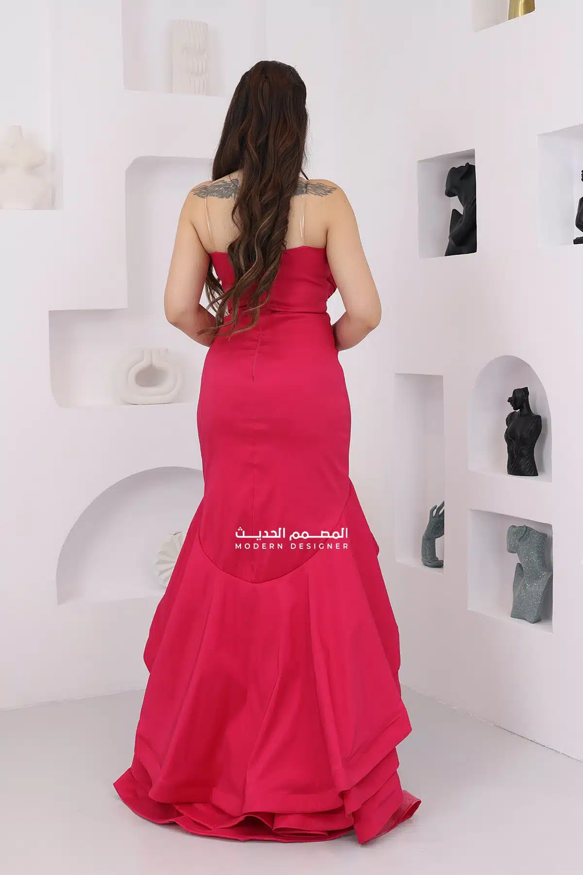 فستان سهرة بتصميم روماني فريد