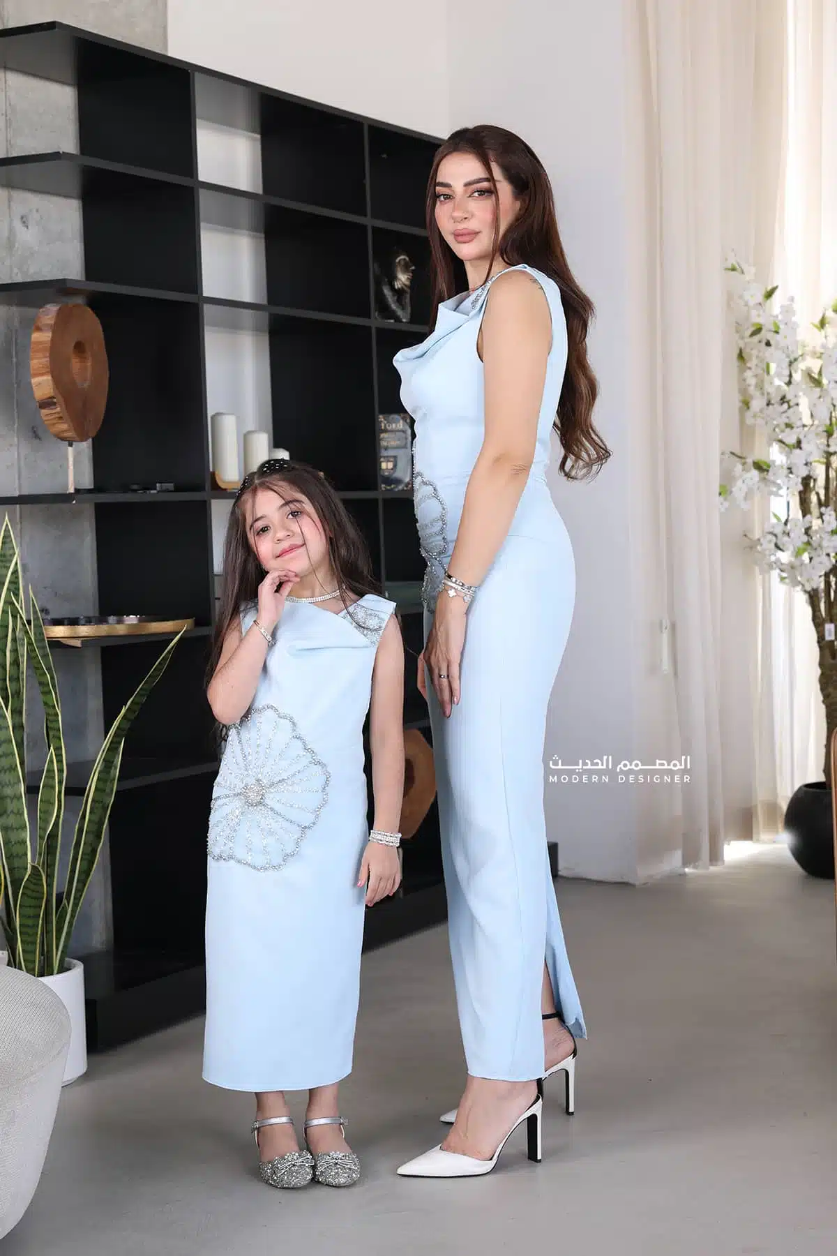 فستان سواريه بناتي بتصميم حديث فستان سواريه بناتي بتصميم حديث