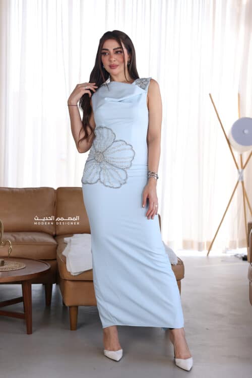 فستان سواريه بتصميم حديث