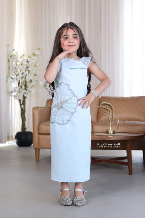 فستان سواريه بناتي بتصميم حديث