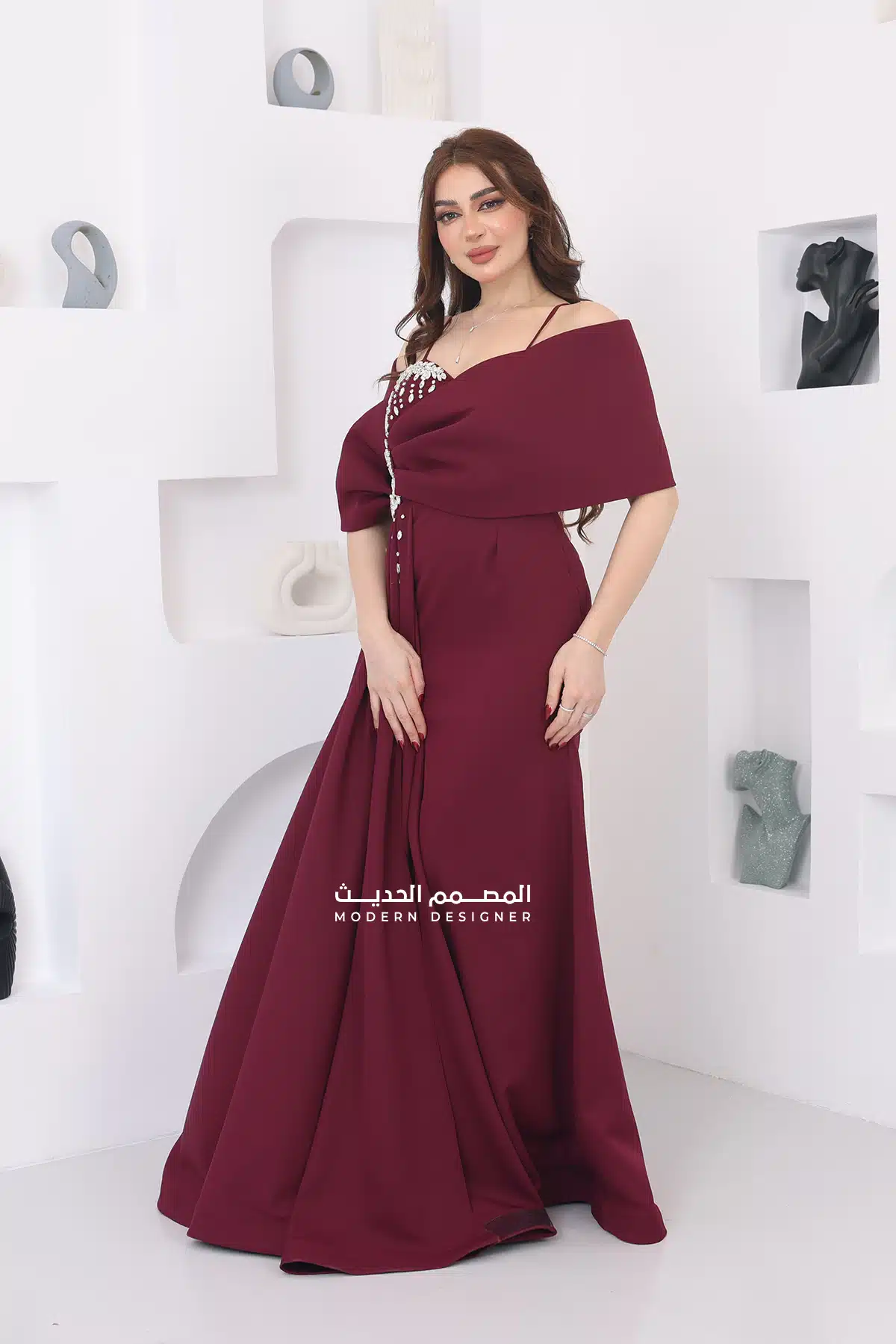فستان سهرة فاخر