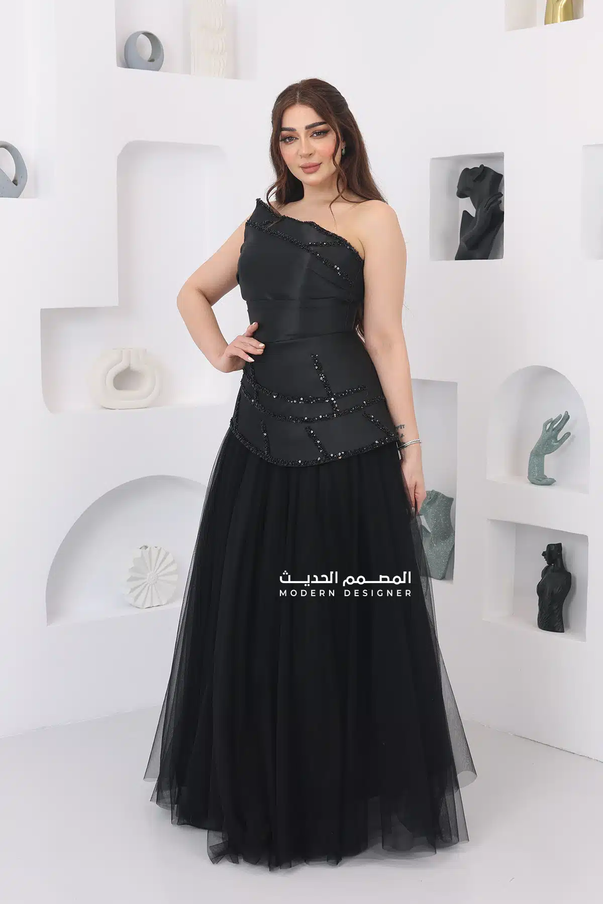 فستان سواريه ملكي انيق فستان سواريه ملكي انيق