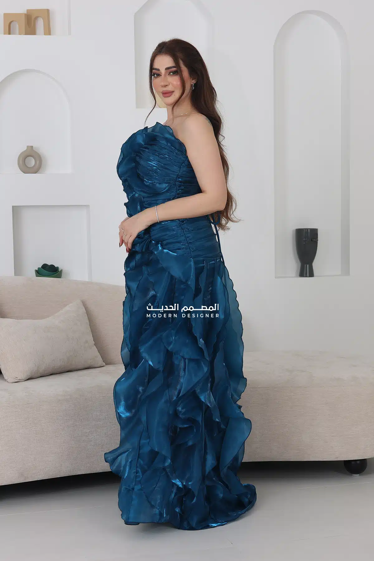 فستان سواريه ناعم فاخر