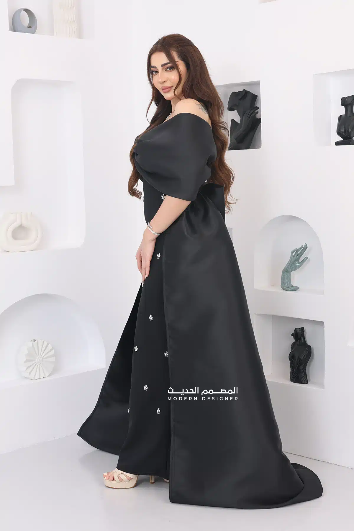 فستان ملكي سهرة أنيق فستان ملكي سهرة أنيق