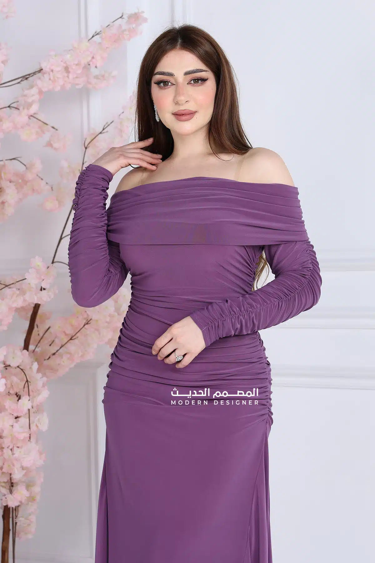 فستان مناسبات ناعم