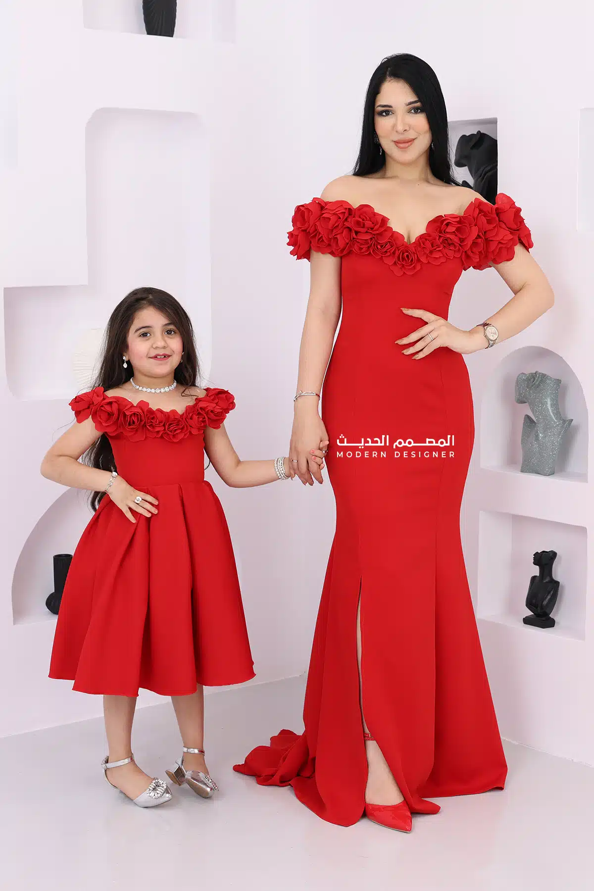 فستان ناعم بناتي فخم