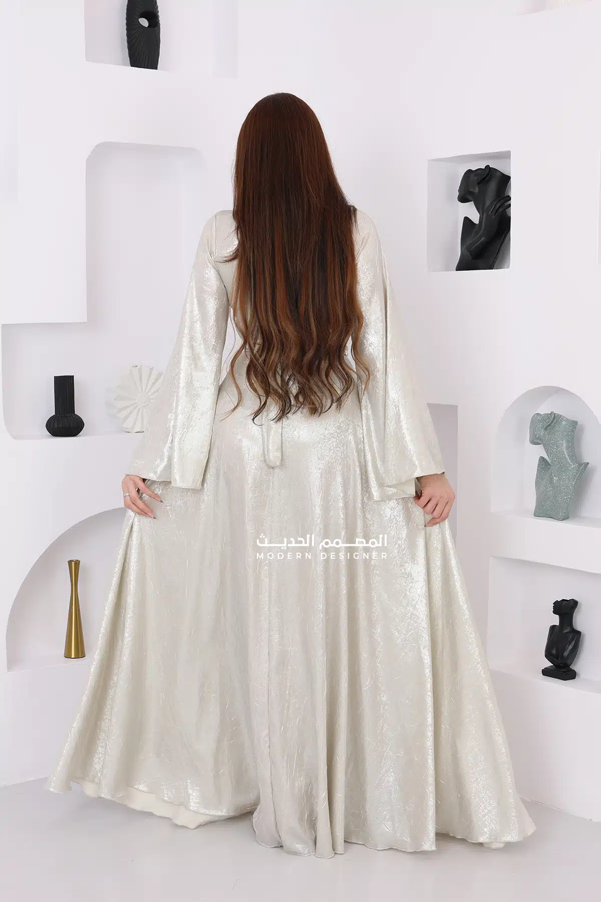 فستان ناعم بتصميم فريد