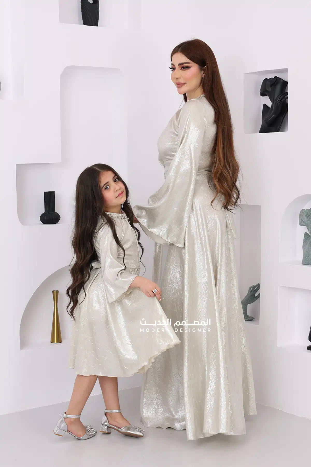 فستان ناعم بتصميم فريد