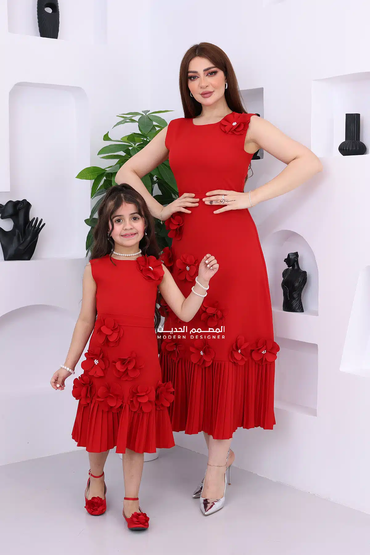 فستان ناعم قصير فخم