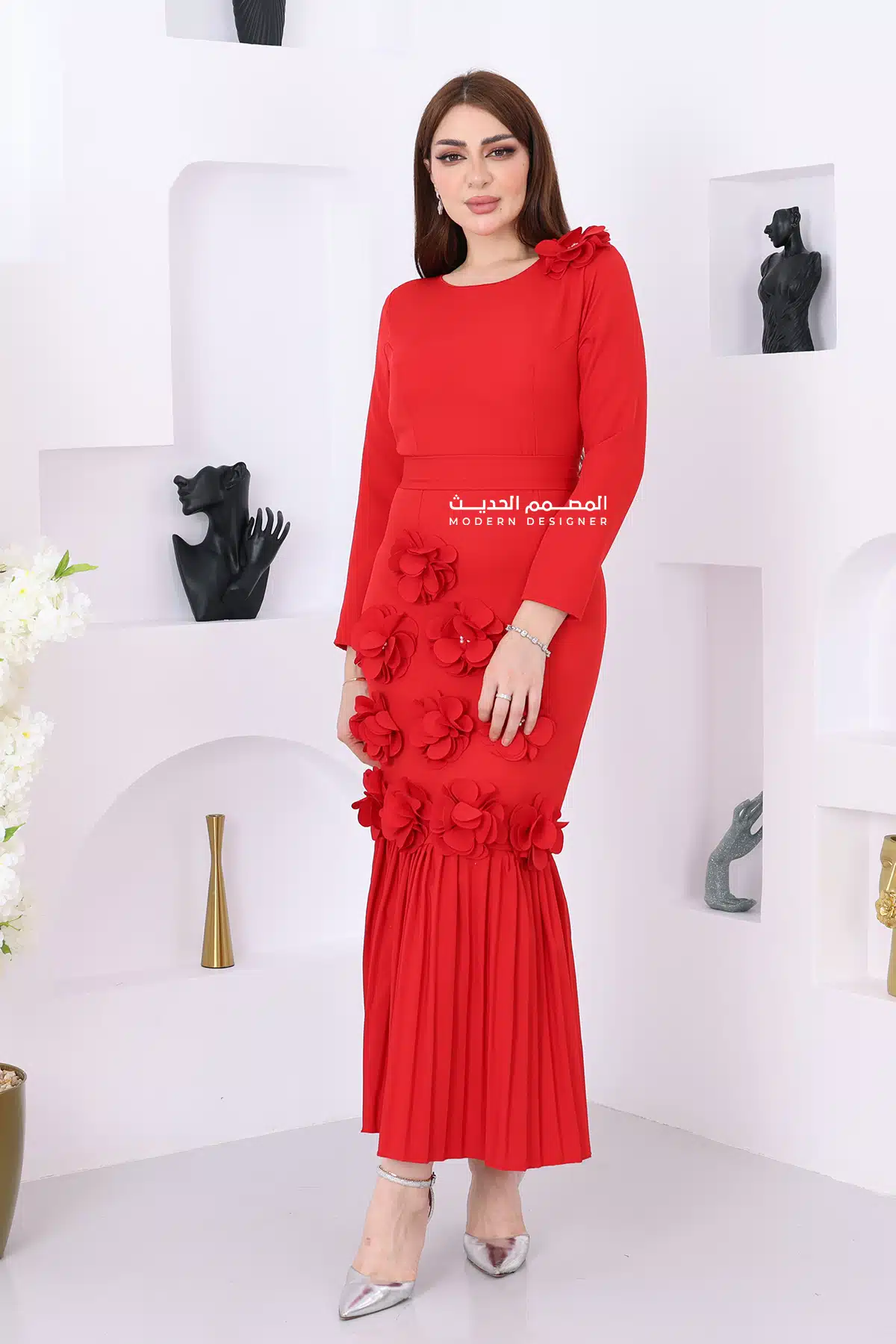فستان أحمر للمناسبات