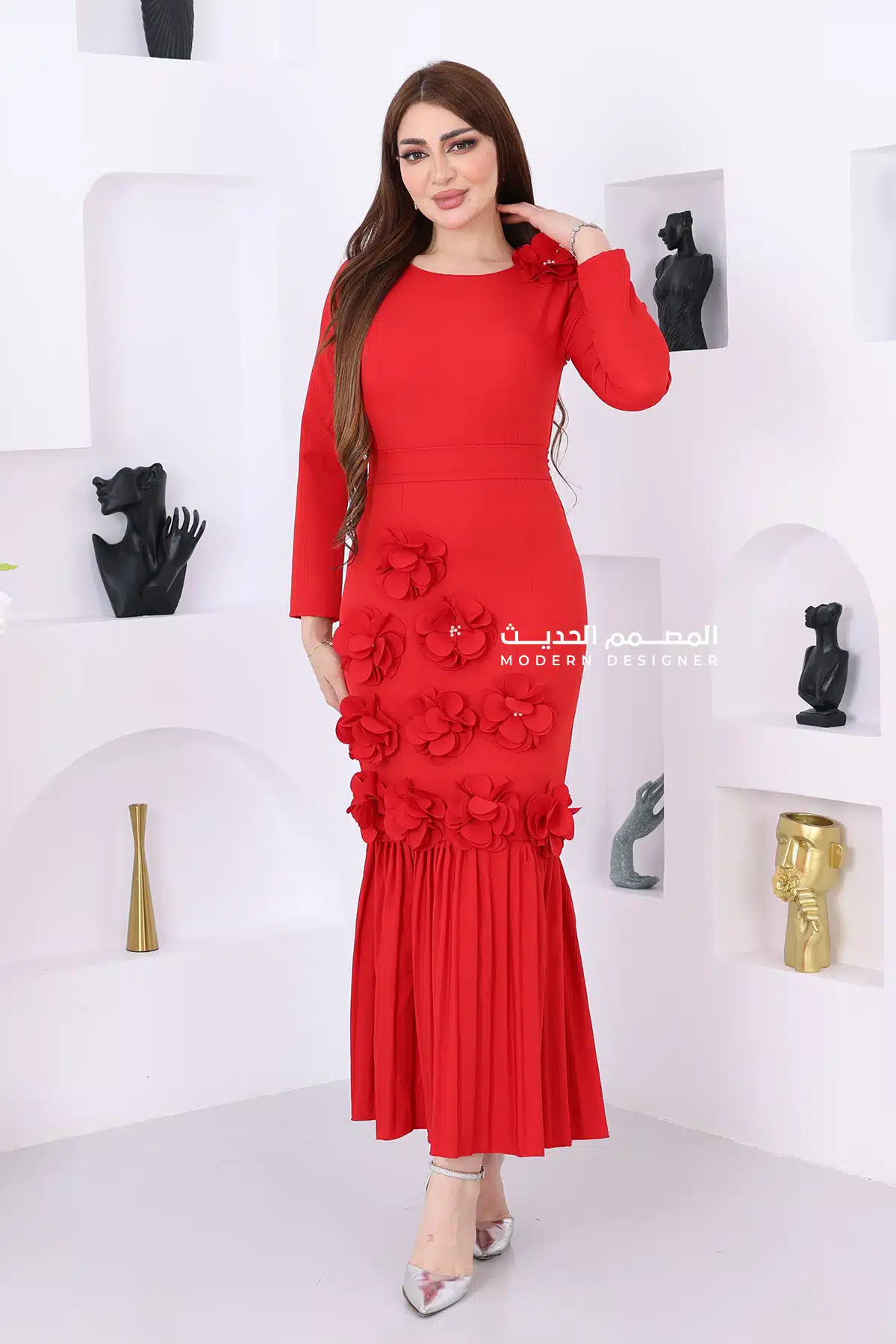 فستان أحمر للمناسبات