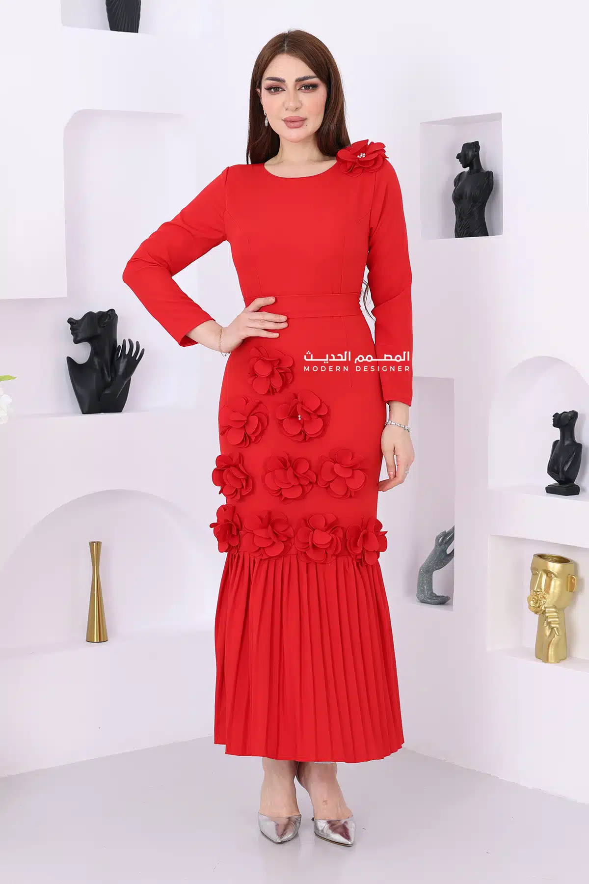فستان أحمر للمناسبات