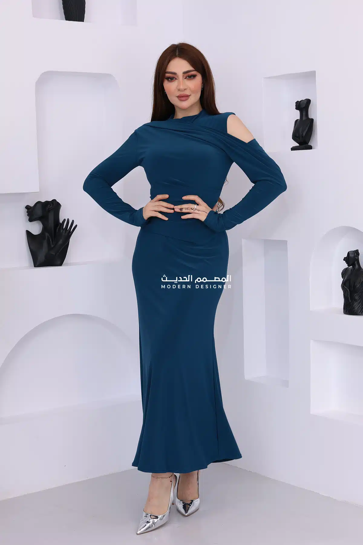 فستان بتصميم فخم