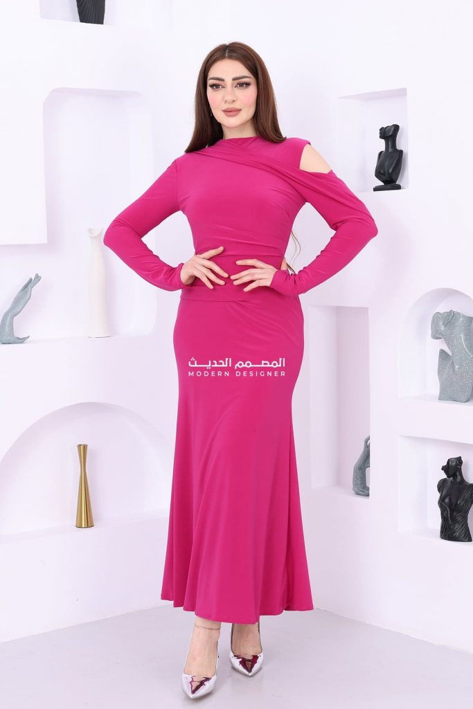 فستان بتصميم فخم