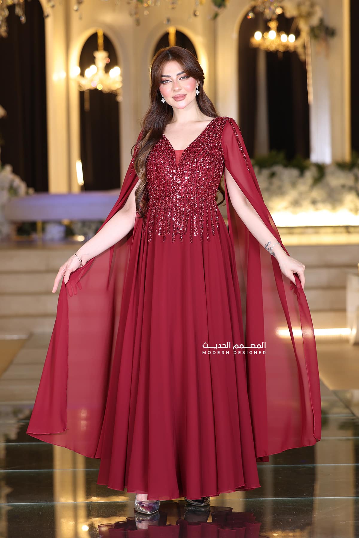 فستان سهرة راقي فستان سهرة راقي