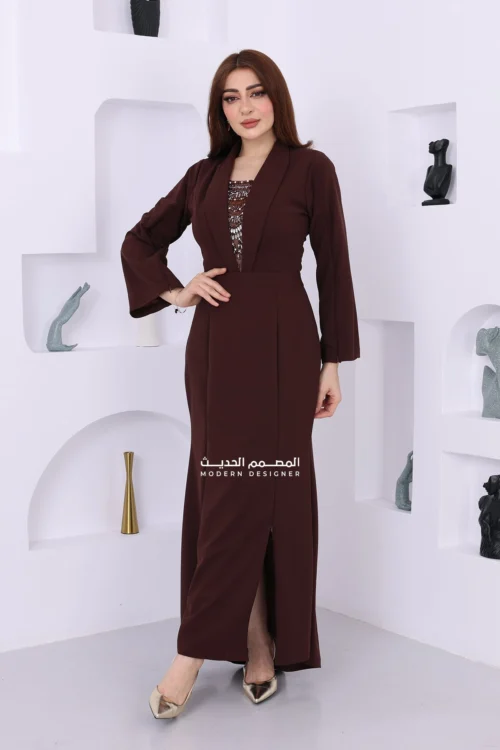 فستان طويل راقي