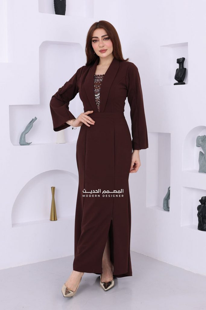 فستان طويل راقي