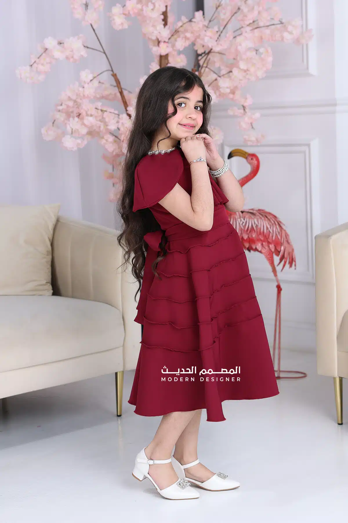 فستان فاخر بناتي
