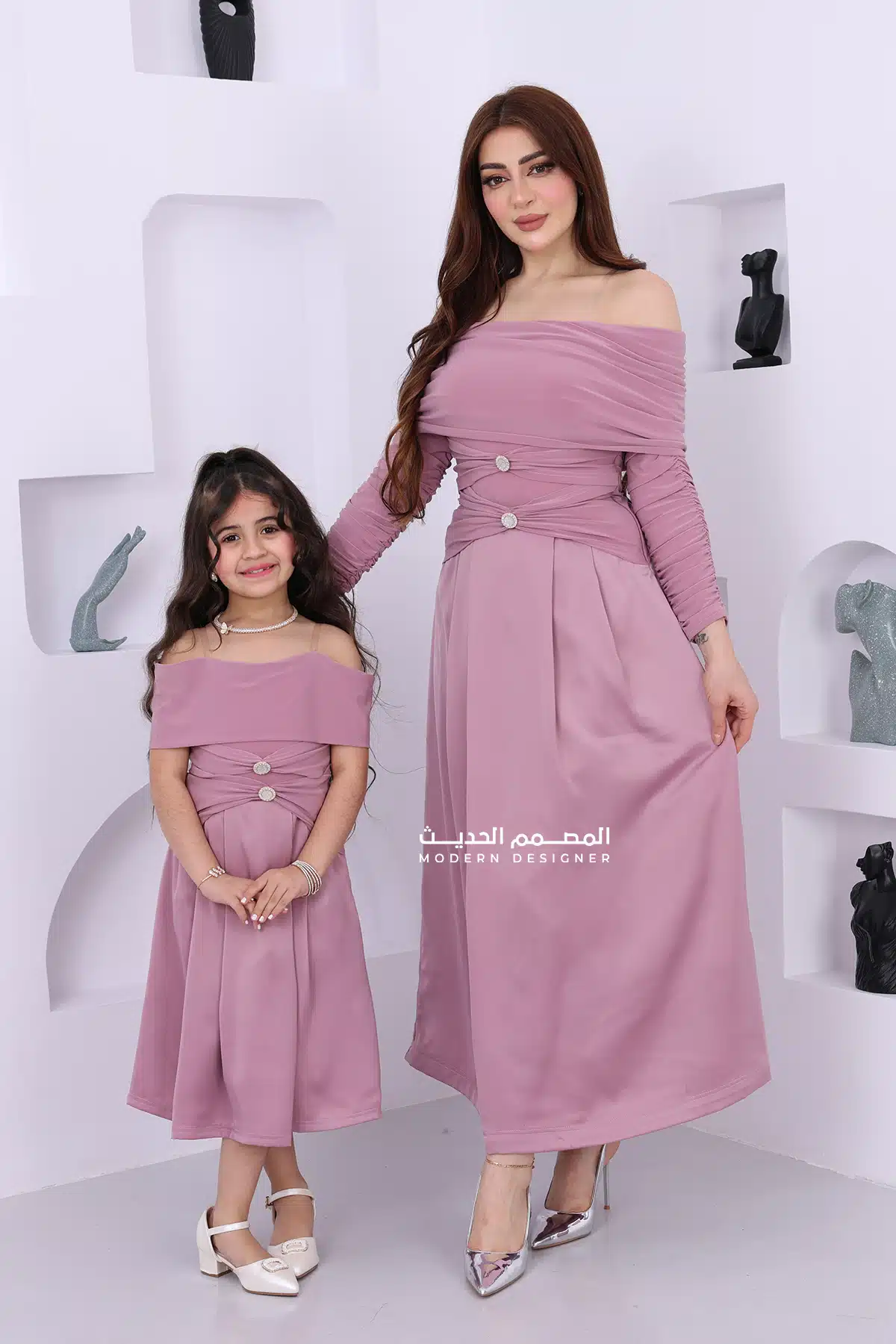 فستان فاخر طويل