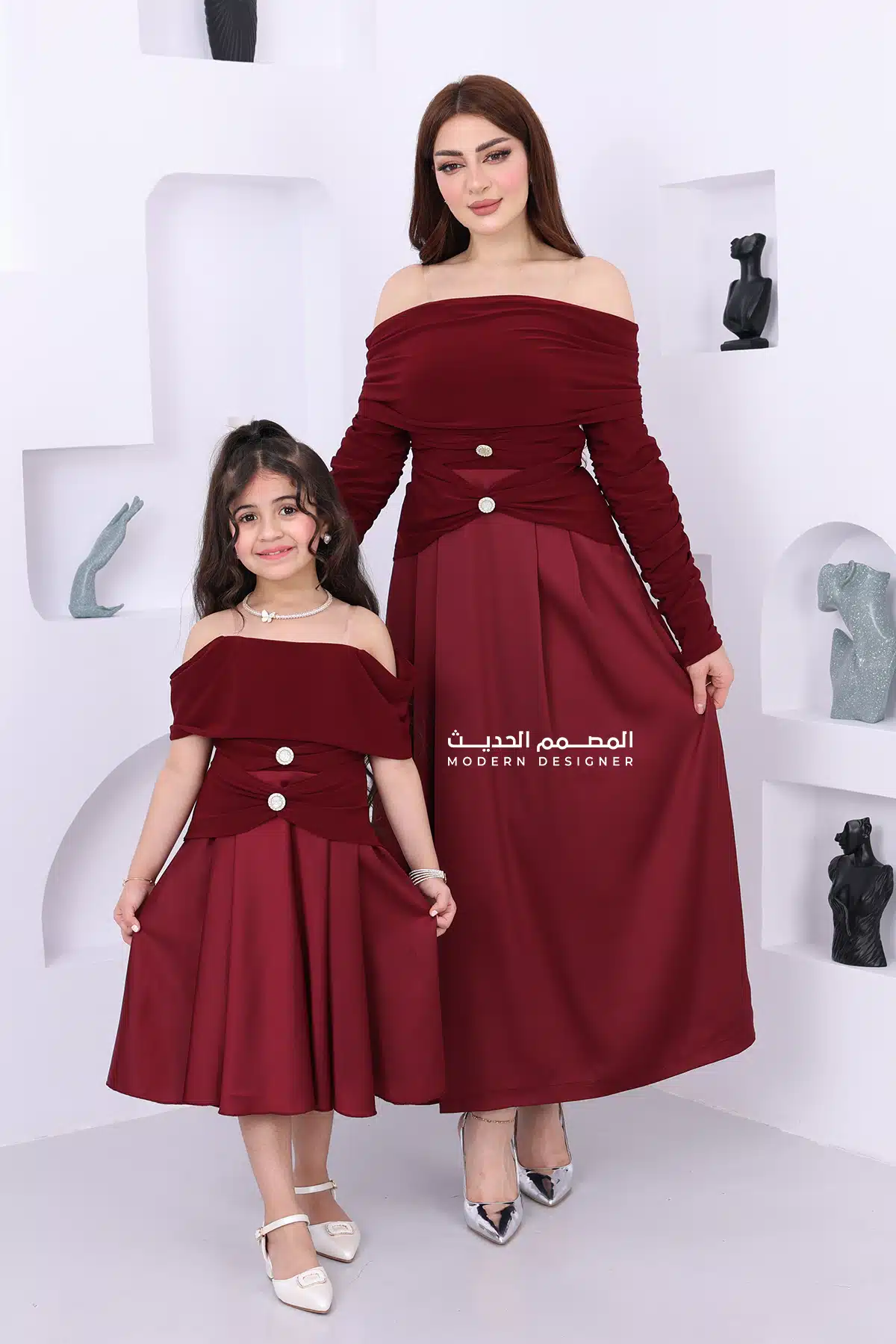 فستان فاخر طويل