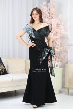 فستان ملكي طويل