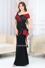 فستان ملكي طويل