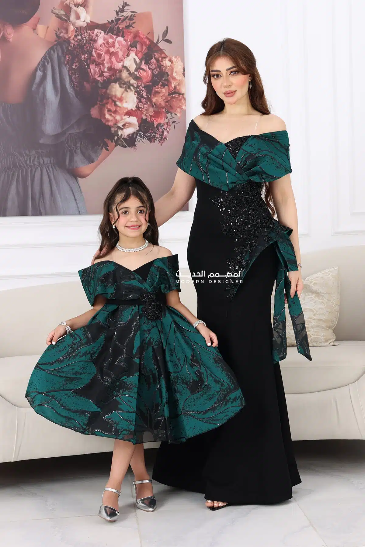 فستان ملكي طويل فستان ملكي طويل