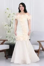 فستان سهرة عصري فخم