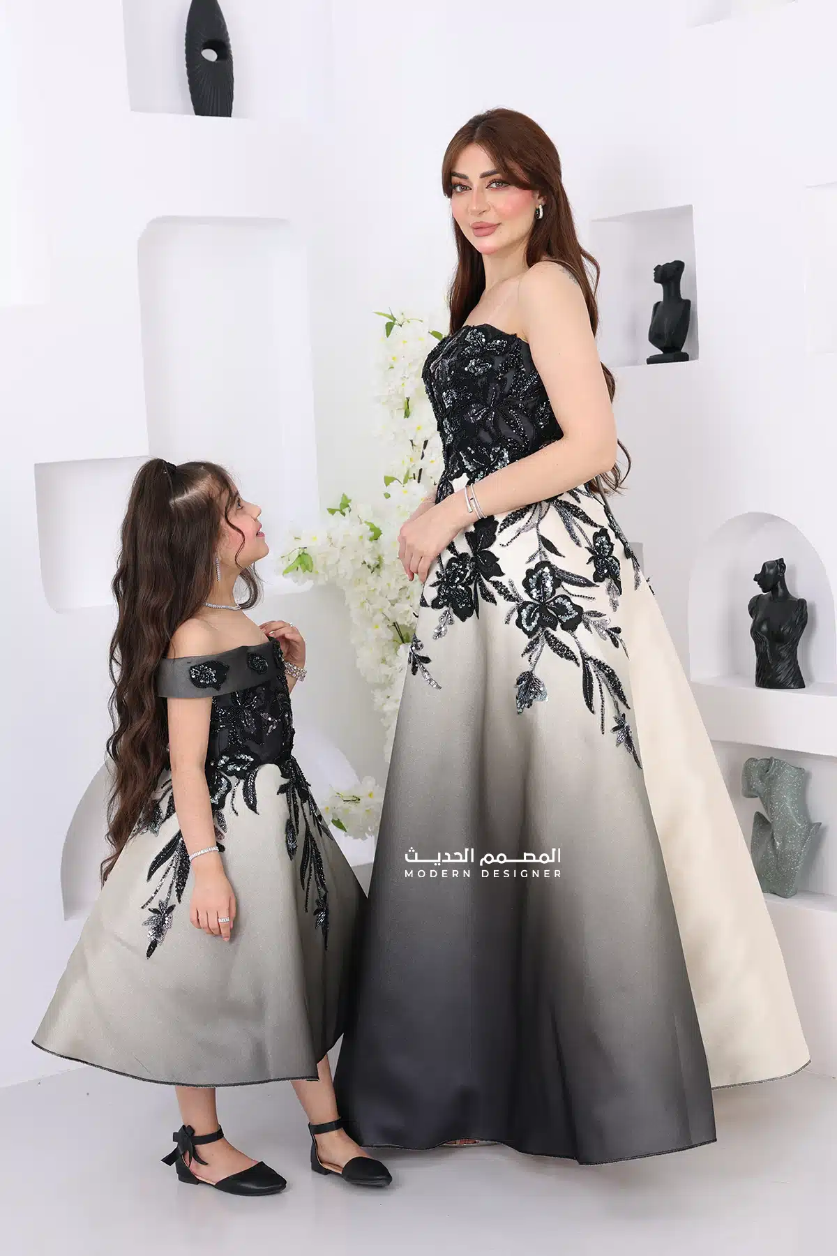 فستان بناتي ملكي