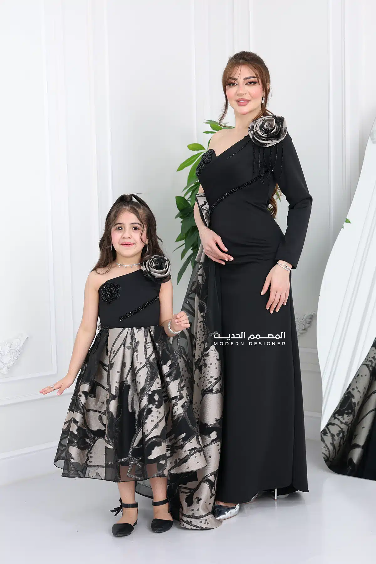 فستان سهرة تصميم فاخر