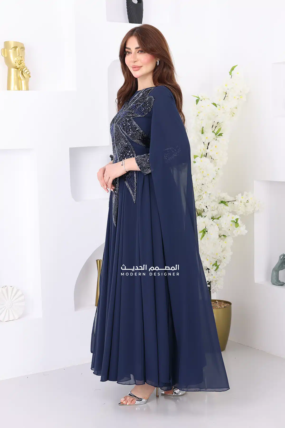 فستان سهرة شيفون