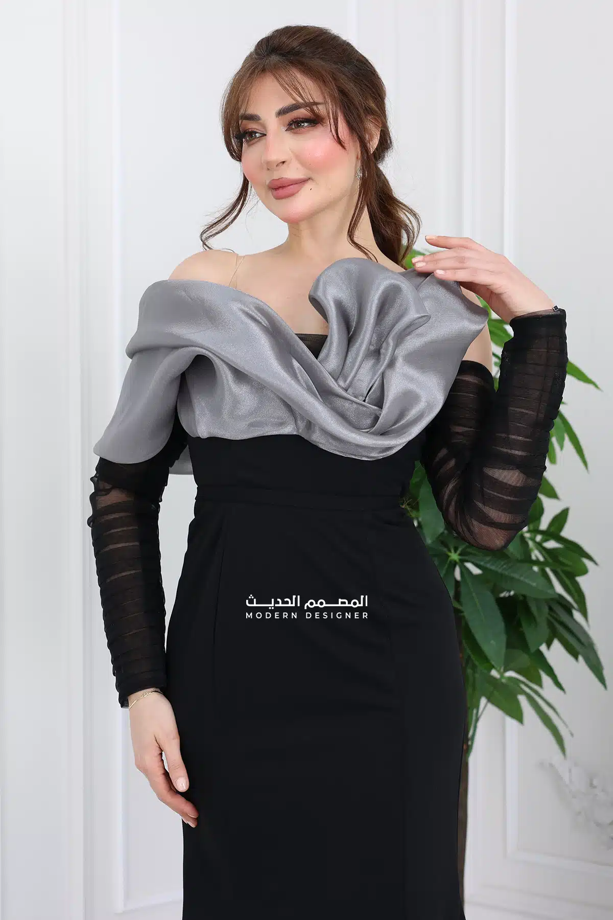 فستان سهرة عصري