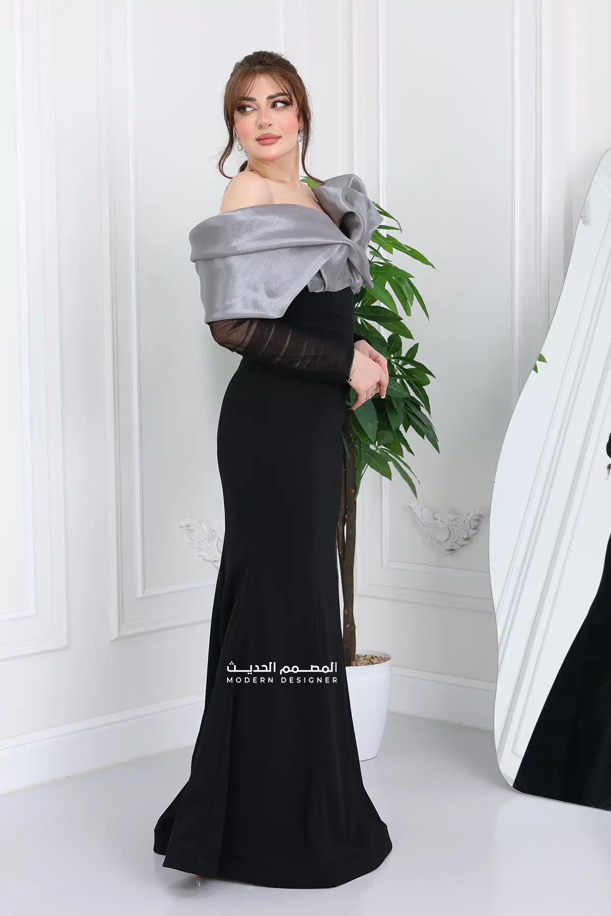 فستان سهرة عصري